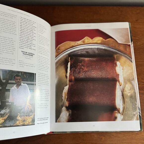 The Middle Eastern Kitchen‎ Hardcover Ghillie Basan 150 Authentic Recipes - Picture 8 of 9